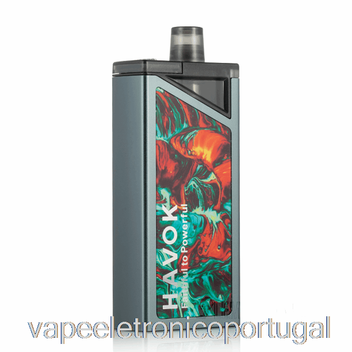 Vape Eletrônico Uwell Havok V1 65w Pod Mod Verde